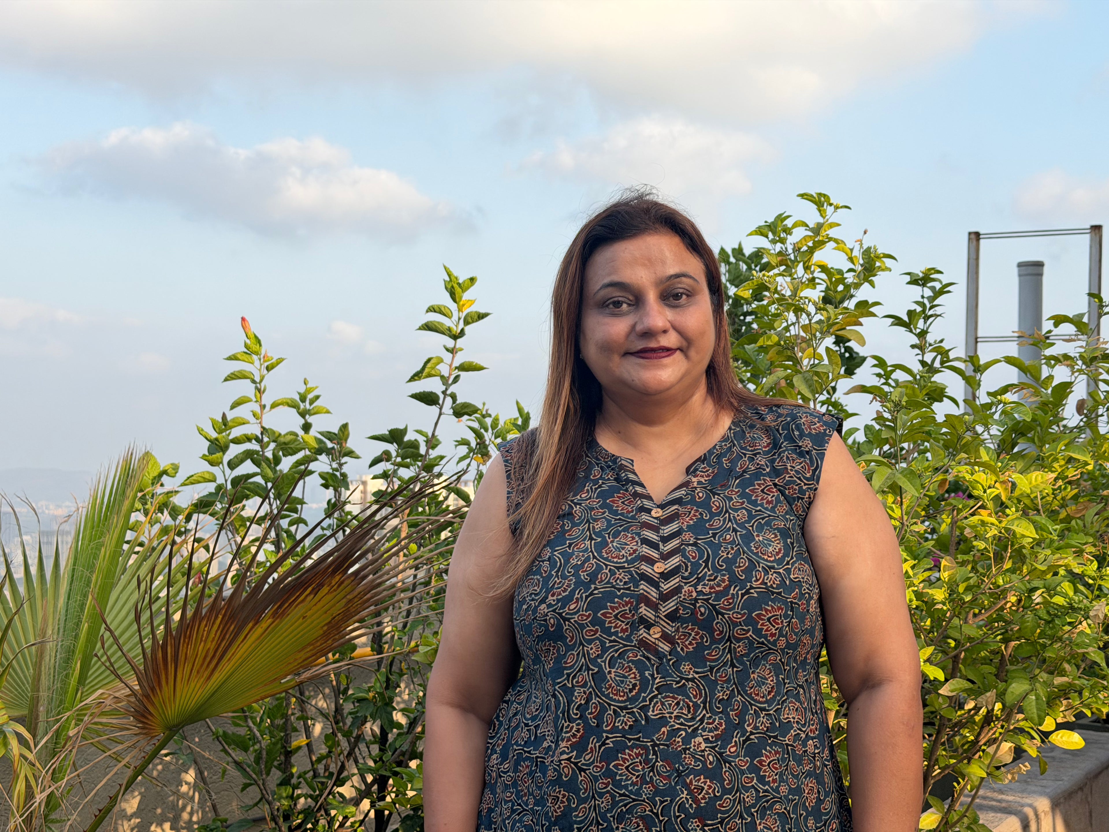 Neelaveni Ajrakh Print Plus Size Coord Set