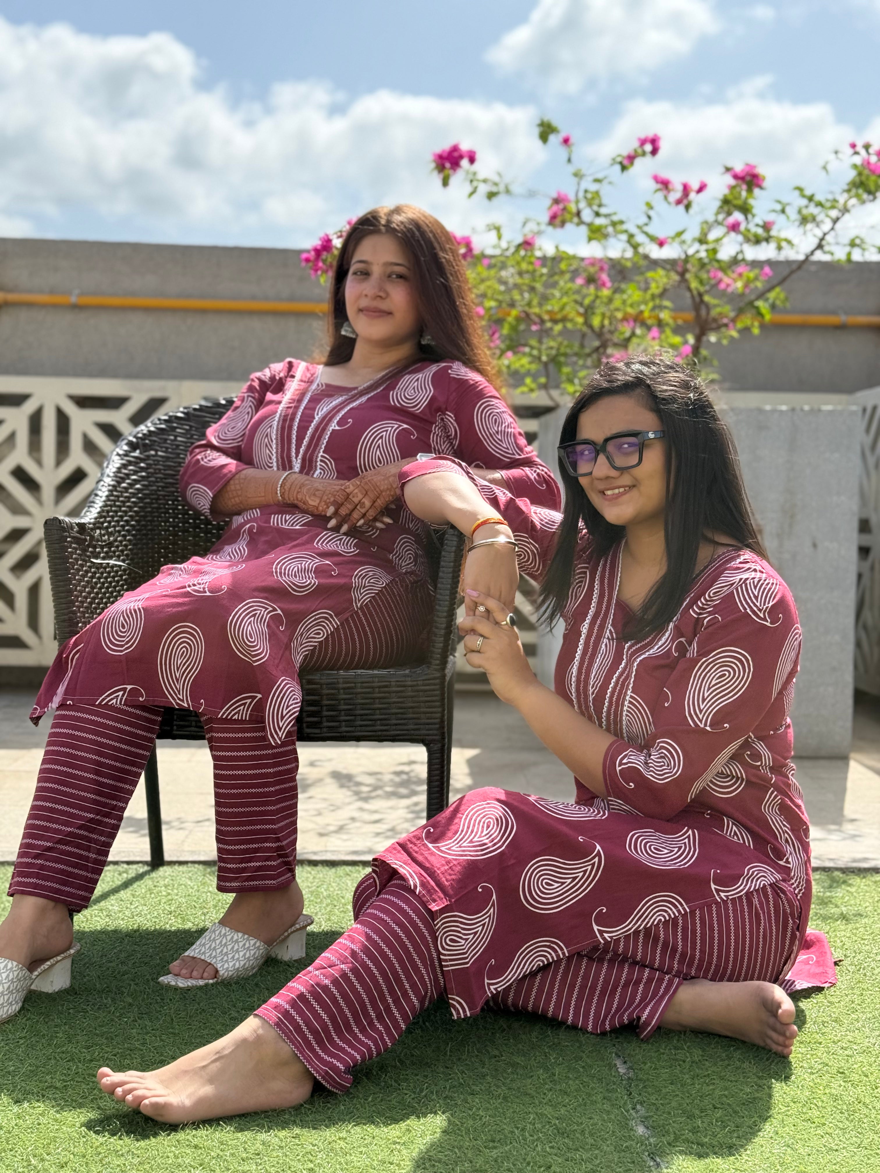 Bougainvillea Co-ord Set