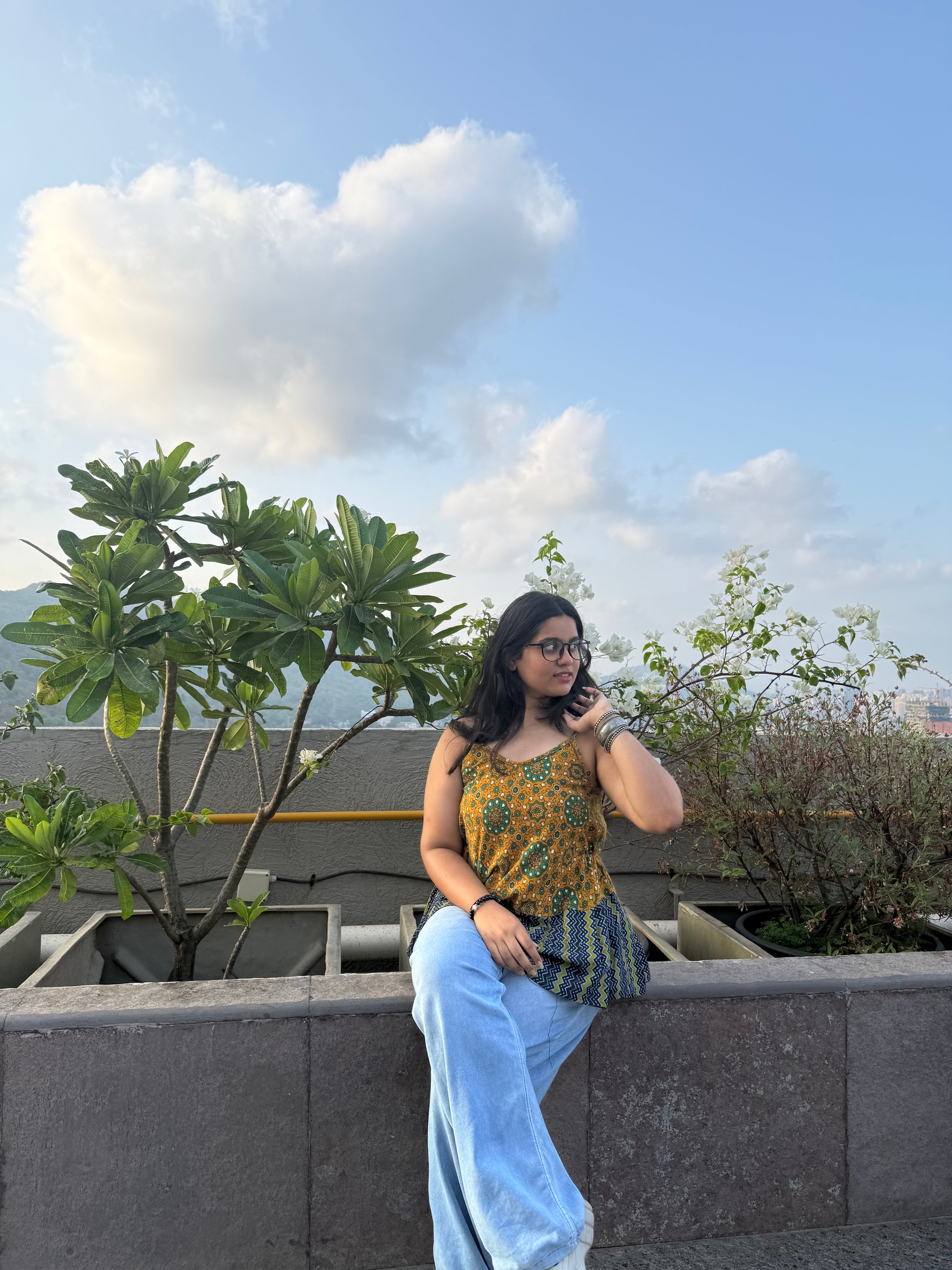 Vasanti Peplum Top