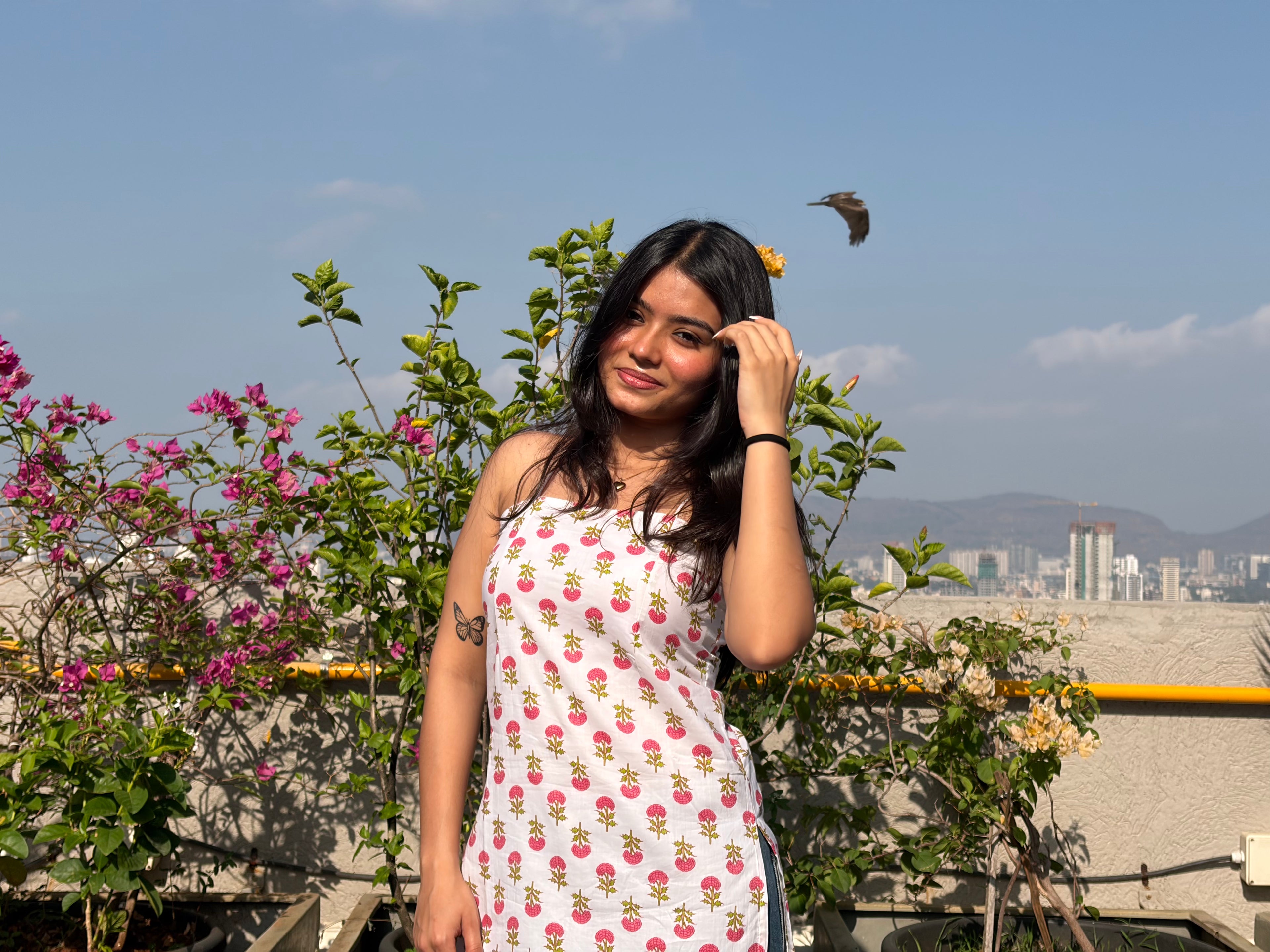 Phoolika Floral Block Print Kurti
