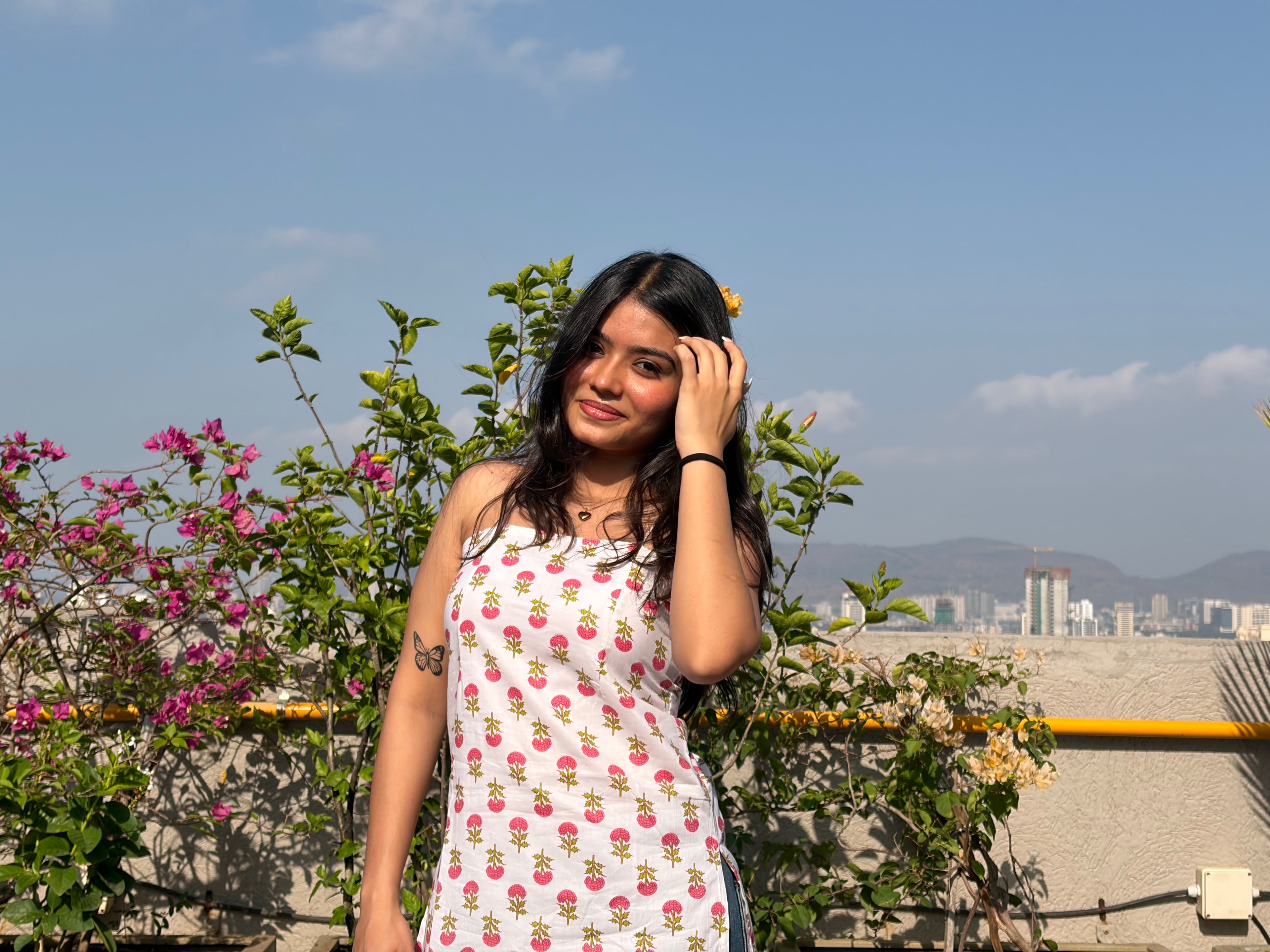 Phoolika Floral Block Print Kurti