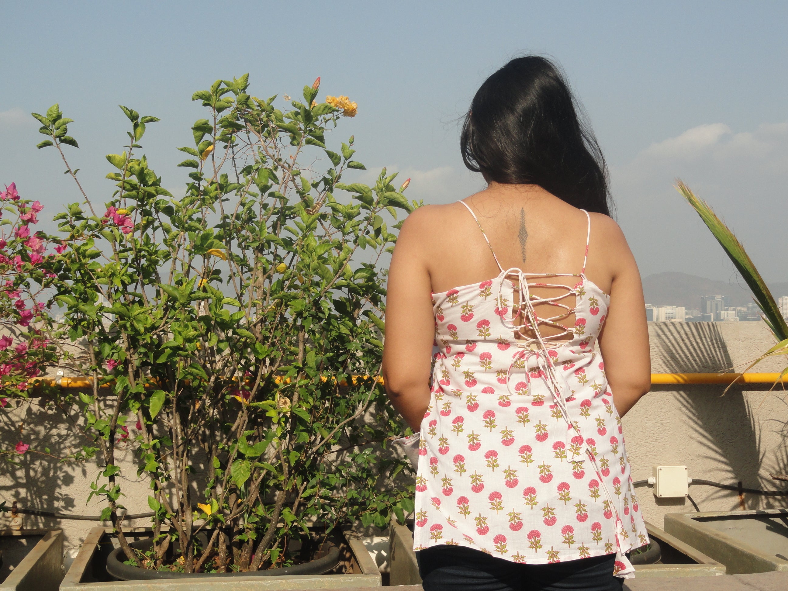 Phoolika Floral Block Print Kurti