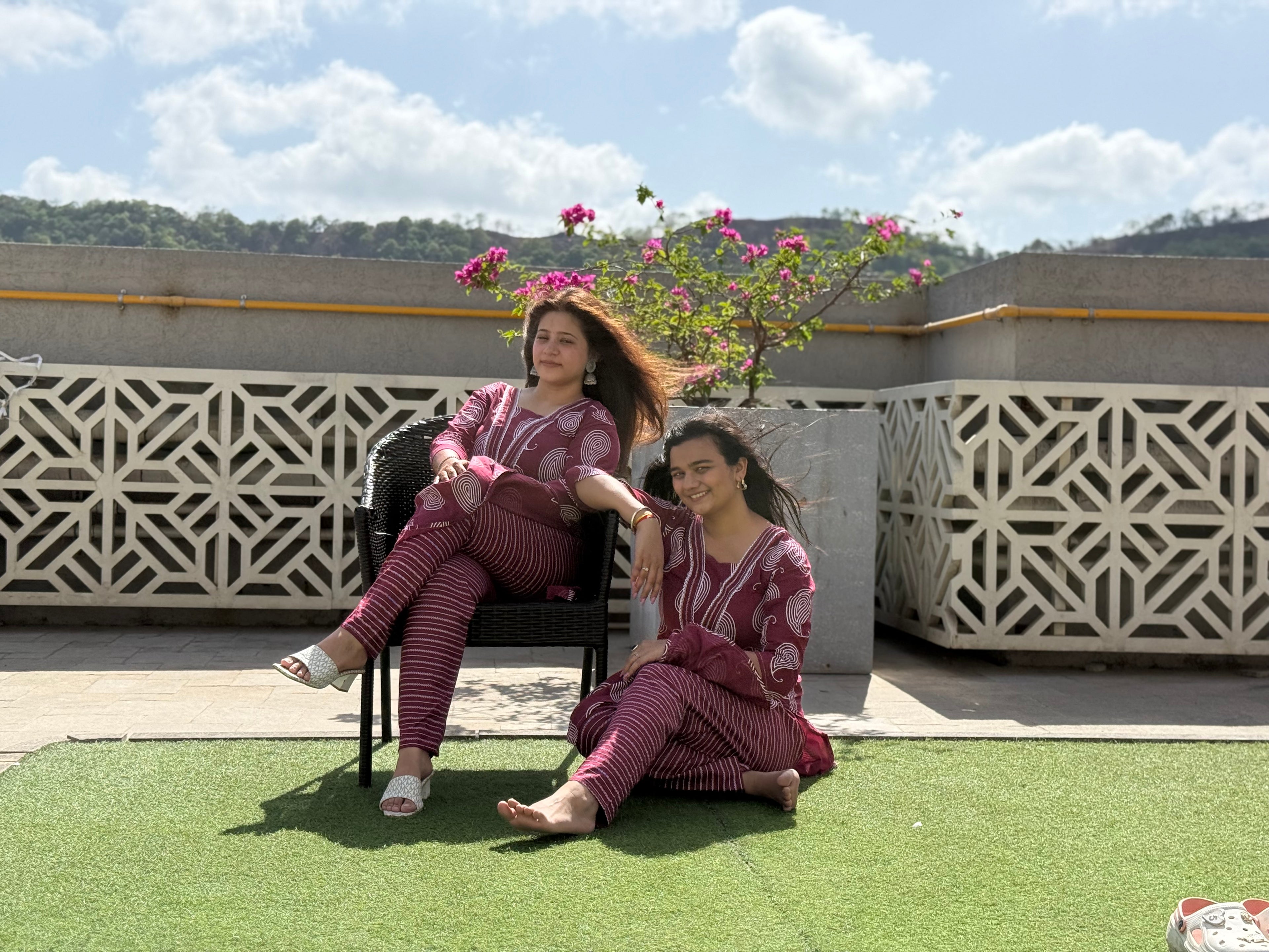 Bougainvillea Co-ord Set